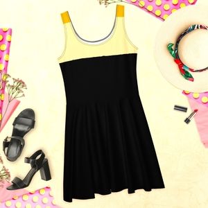 SirNeely Gear Sleeveless Skater Dress